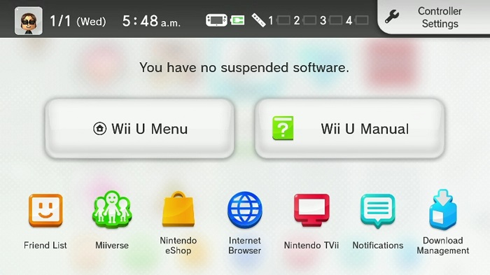 Wii u parental controls pin